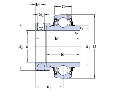   SKF YEL 207-2F