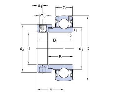   SKF YET 204-012