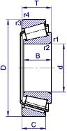  SKF 30204 J2/Q