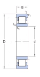  SKF NU 312 ECP/C3