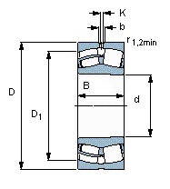  SKF 22213 EK