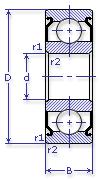  NSK 685 ZZCM (5x11x5)