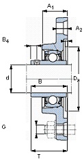   SKF FYTB 35 TF