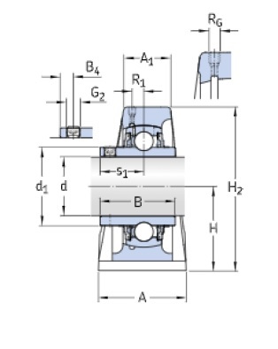   SKF Y/UCP 207/H