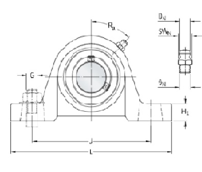   SKF Y/UCP 207/H